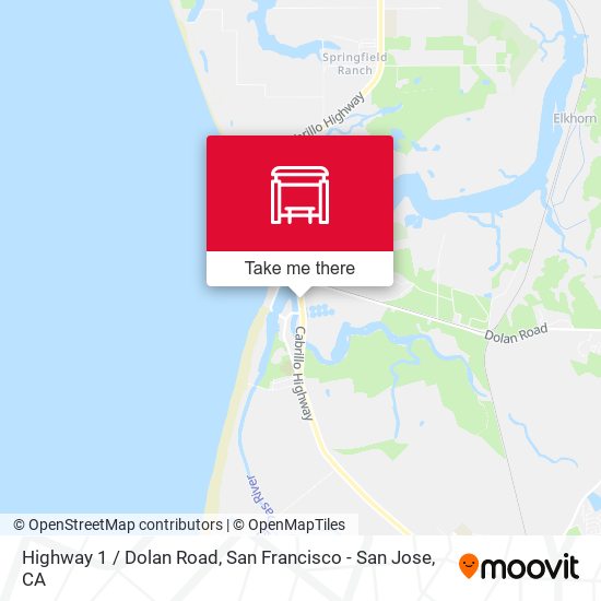 Mapa de Highway 1 /  Dolan Road