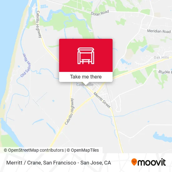 Merritt /  Crane map