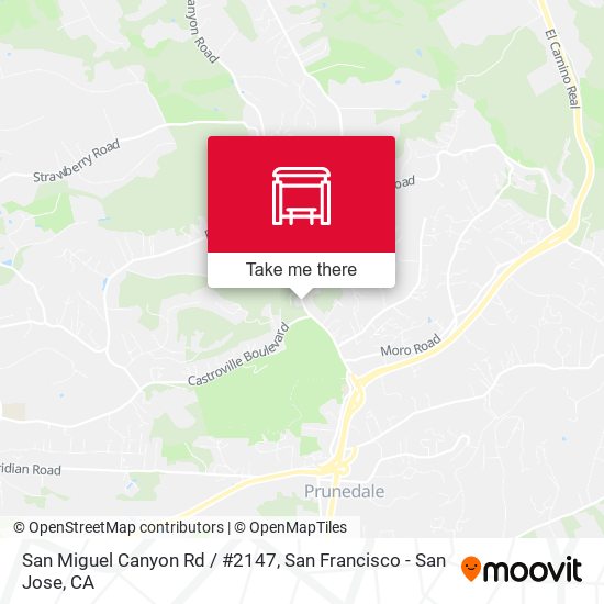 San Miguel Canyon Rd / #2147 map