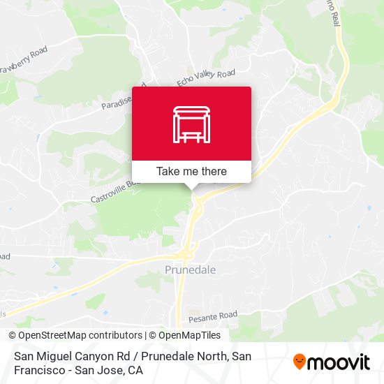 San Miguel Canyon Rd /  Prunedale North map