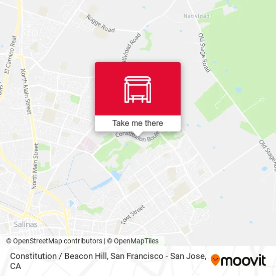Constitution /  Beacon Hill map