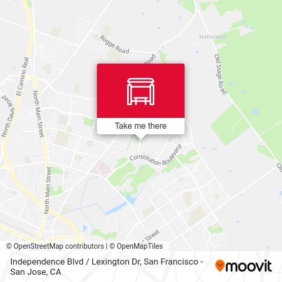 Independence Blvd /  Lexington Dr map