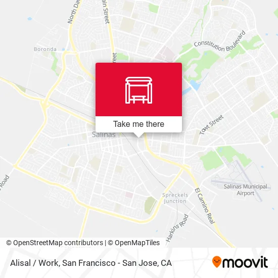 Alisal /  Work map