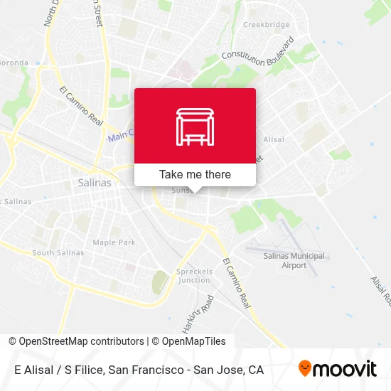 E Alisal / S Filice map