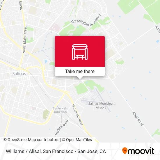 Williams /  Alisal map