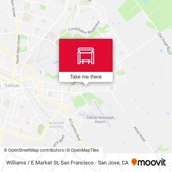 Mapa de Williams /  E Market St