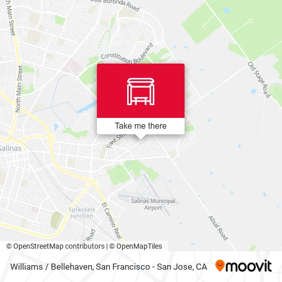 Williams /  Bellehaven map
