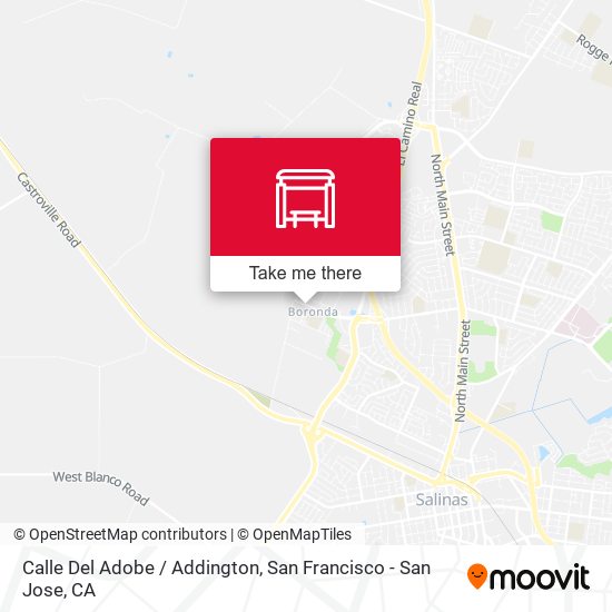 Mapa de Calle Del Adobe / Addington