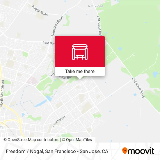 Freedom /  Nogal map