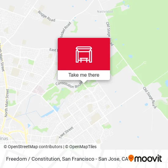 Freedom /  Constitution map