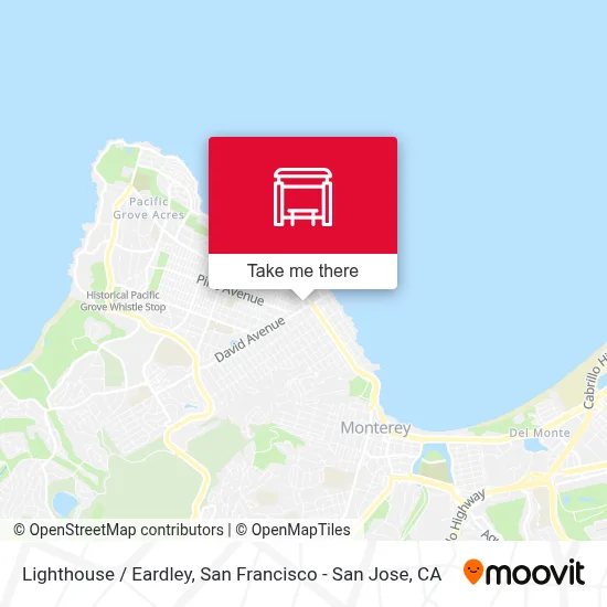 Lighthouse /  Eardley map