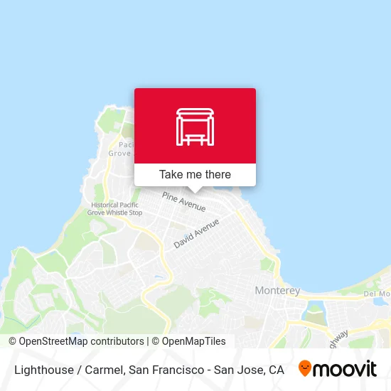 Lighthouse /  Carmel map