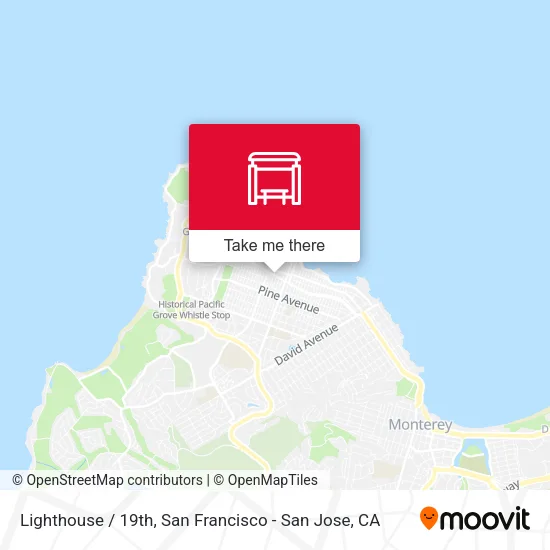 Lighthouse / 19th map