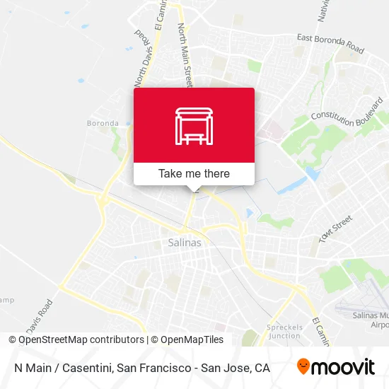 Mapa de N Main /  Casentini