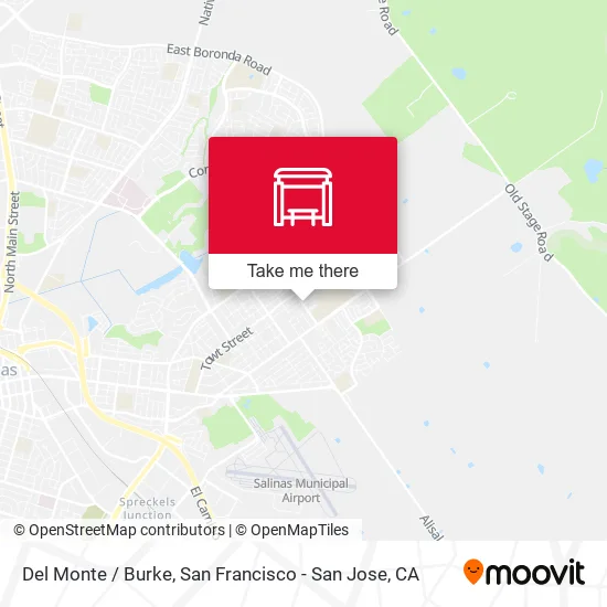 Del Monte /  Burke map