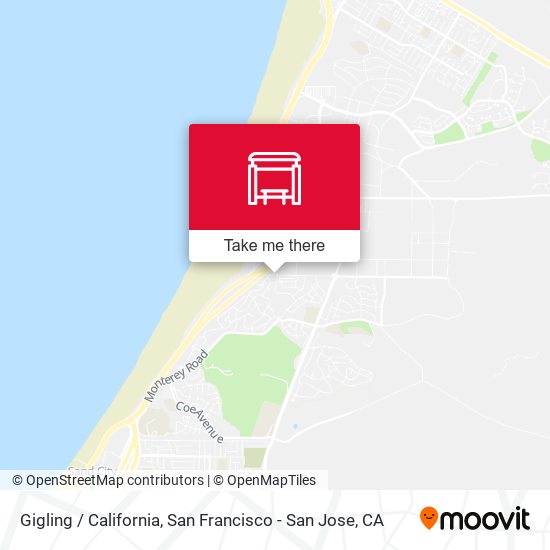 Mapa de Gigling / California