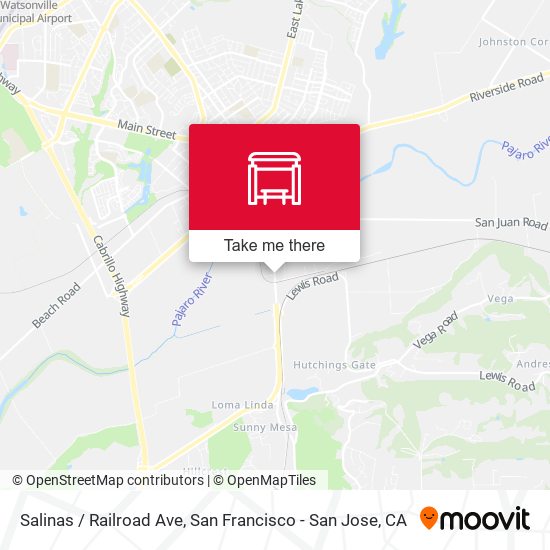 Salinas /  Railroad Ave map