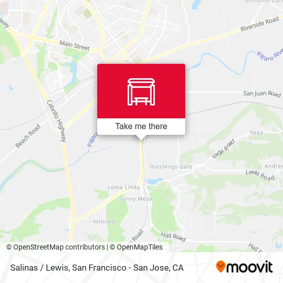 Salinas /  Lewis map