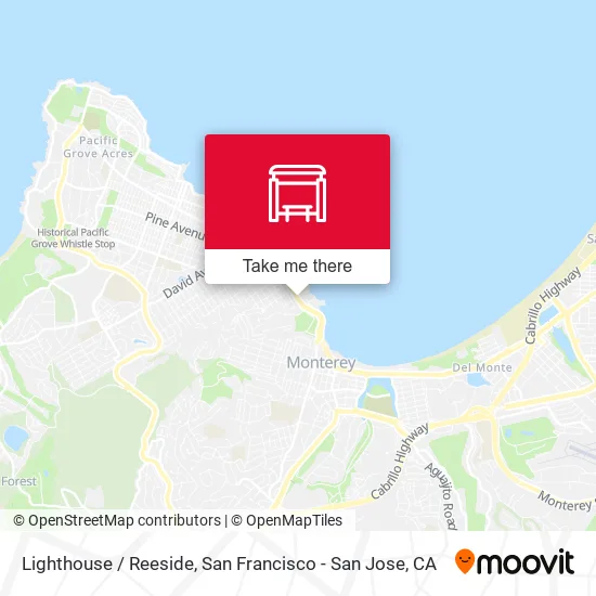 Lighthouse /  Reeside map