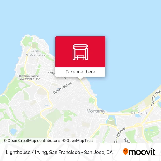 Lighthouse /  Irving map