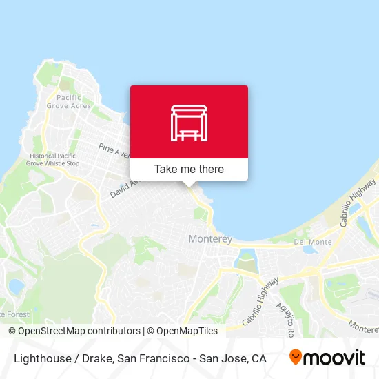 Lighthouse /  Drake map