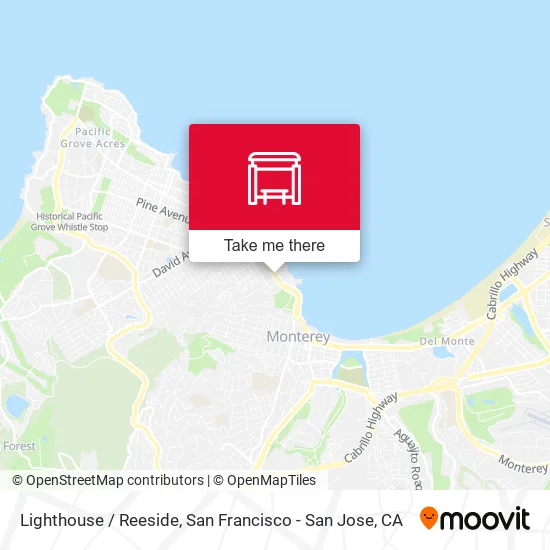 Lighthouse /  Reeside map