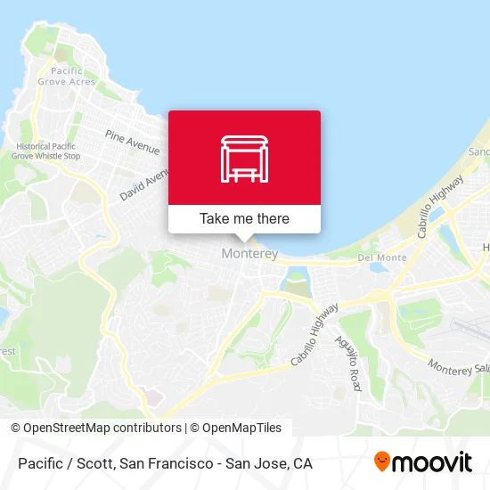 Mapa de Pacific /  Scott