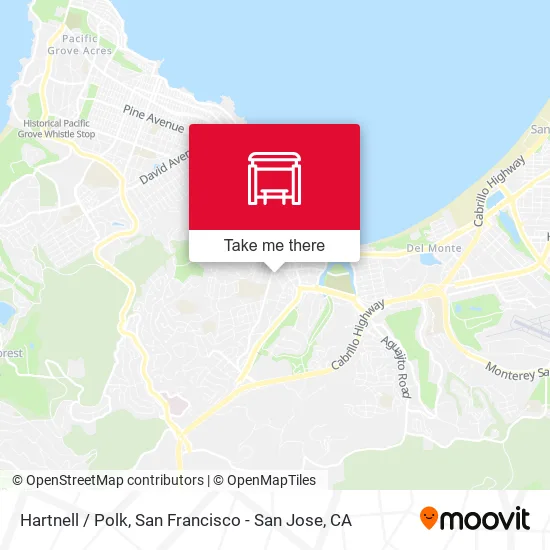 Mapa de Hartnell /  Polk