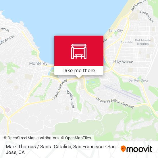 Mark Thomas /  Santa Catalina map