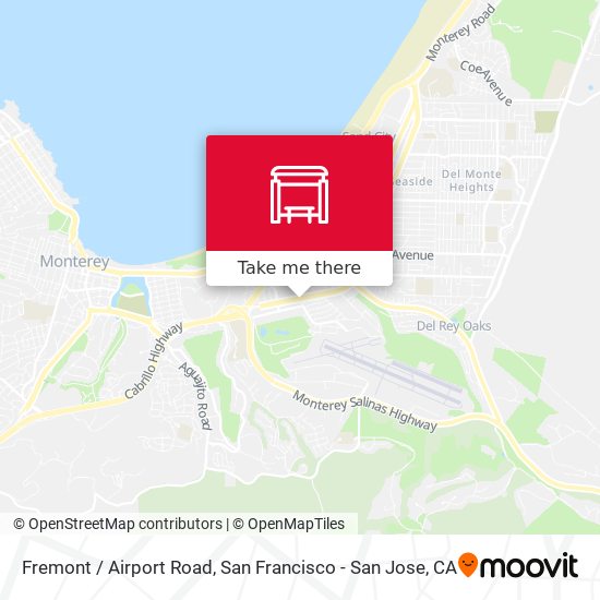 Fremont / Airport Road map
