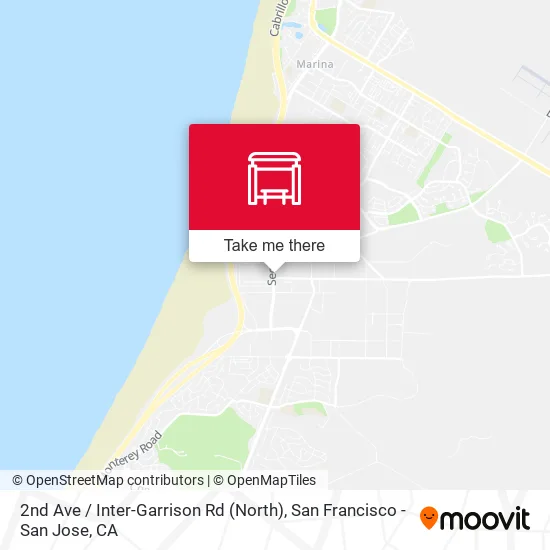 2nd Ave / Inter-Garrison Rd (North) map