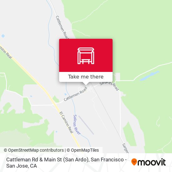 Cattleman Rd & Main St (San Ardo) map