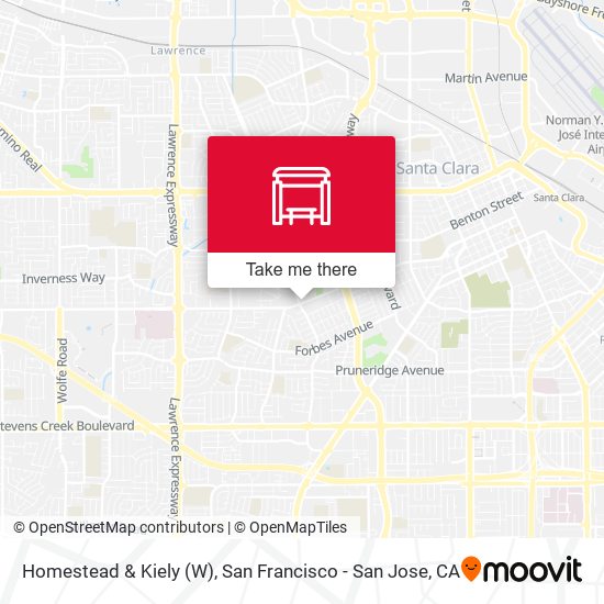 Homestead & Kiely (W) map