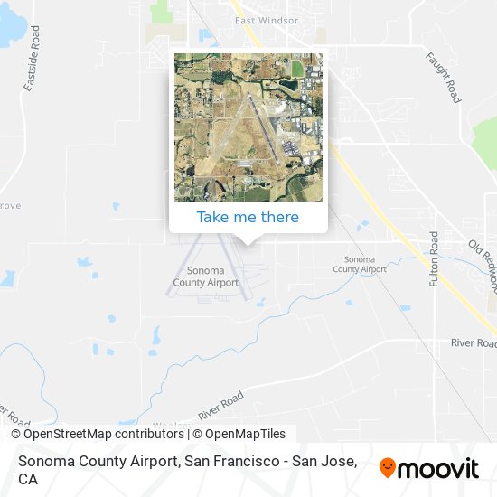 Mapa de Sonoma County Airport