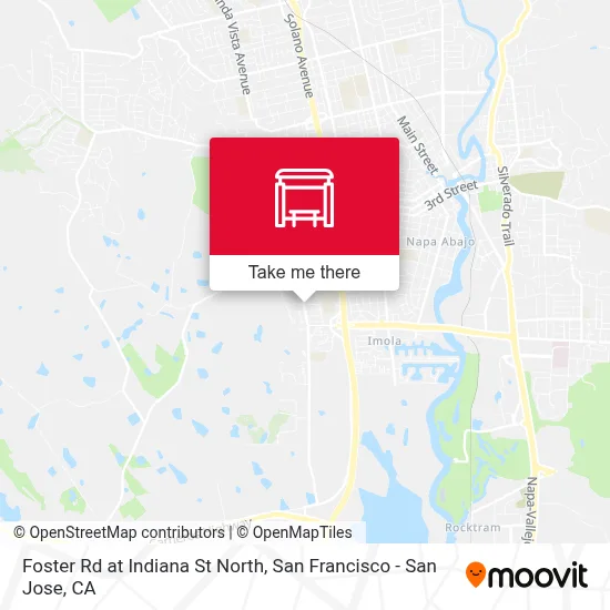 Foster Rd at Indiana St North map