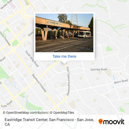 Mapa de Eastridge Transit Center