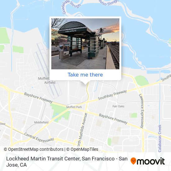 Lockheed Martin Transit Center map