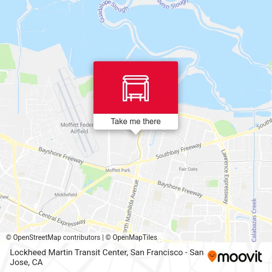 Mapa de Lockheed Martin Transit Center