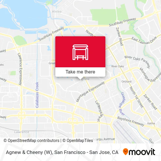 Agnew & Cheeny (W) map