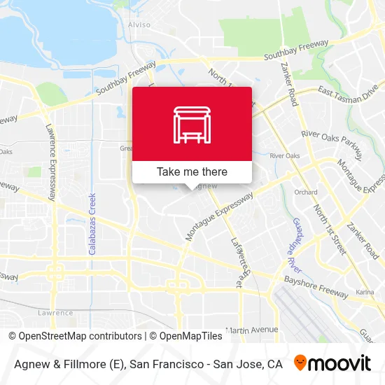 Agnew & Fillmore (E) map