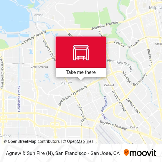 Agnew & Sun Fire (N) map