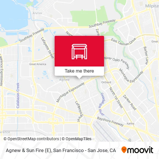 Agnew & Sun Fire (E) map