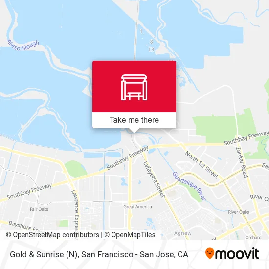 Gold & Sunrise (N) map