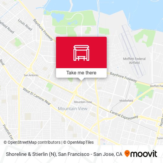 Shoreline & Stierlin (N) map