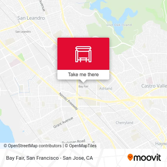 Bay Fair map