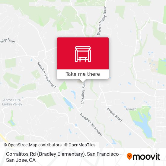 Corralitos Rd (Bradley Elementary) map
