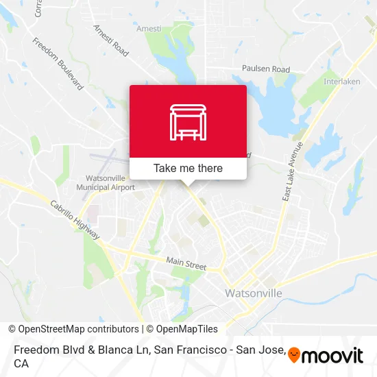 Freedom Blvd & Blanca Ln map