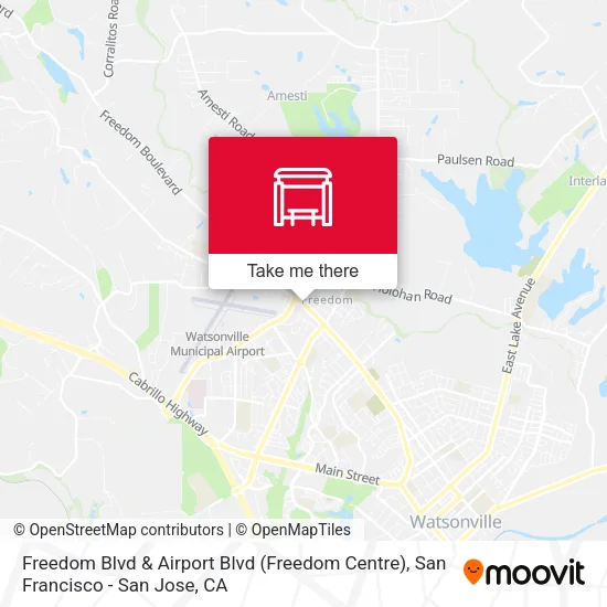 Freedom Blvd & Airport Blvd (Freedom Centre) map