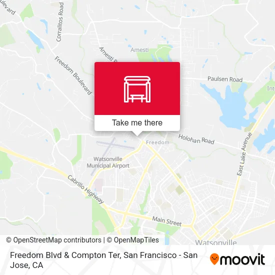 Mapa de Freedom Blvd & Compton Ter