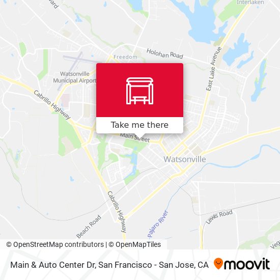 Mapa de Main & Auto Center Dr